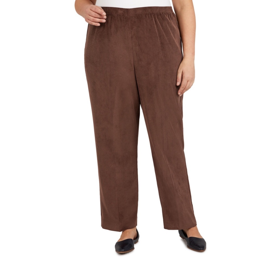 Plus Women's Corduroy Average Length Pant